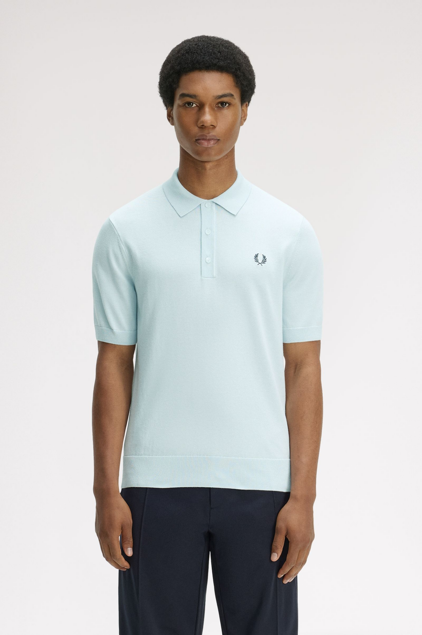 Fred Perry Supima Cotton Knitted Shirt