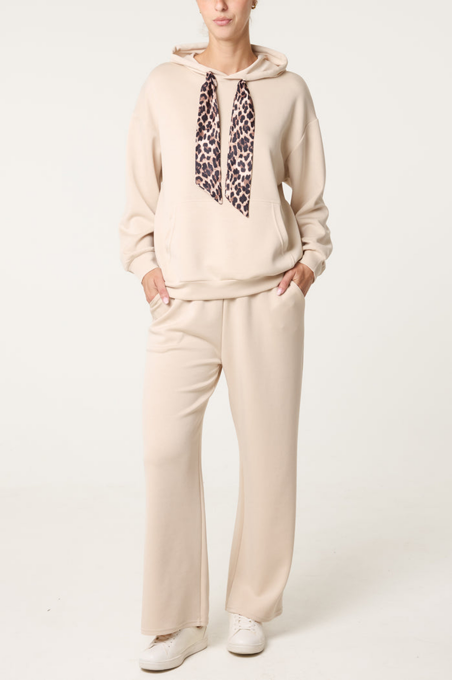 Nova of London Hooded Leopard Tie + Pant Set (Copy)