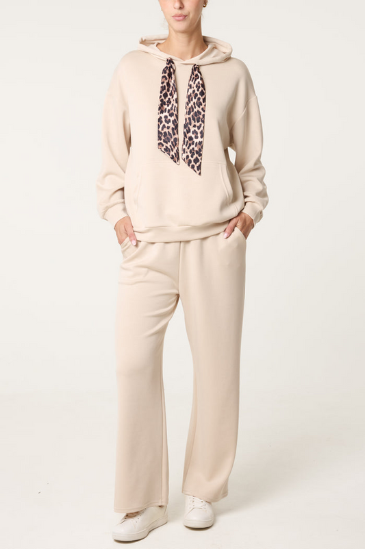 Nova of London Hooded Leopard Tie + Pant Set (Copy)