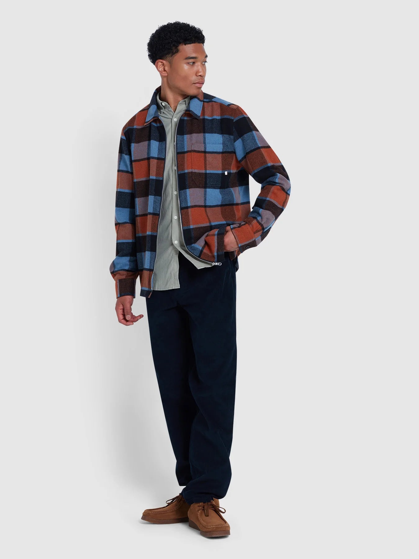 Farah Fulbright Check Overshirt