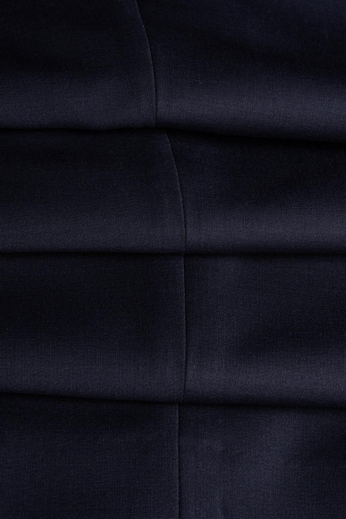 Cavani Bond Wool Rich Midnight Navy Waistcoat