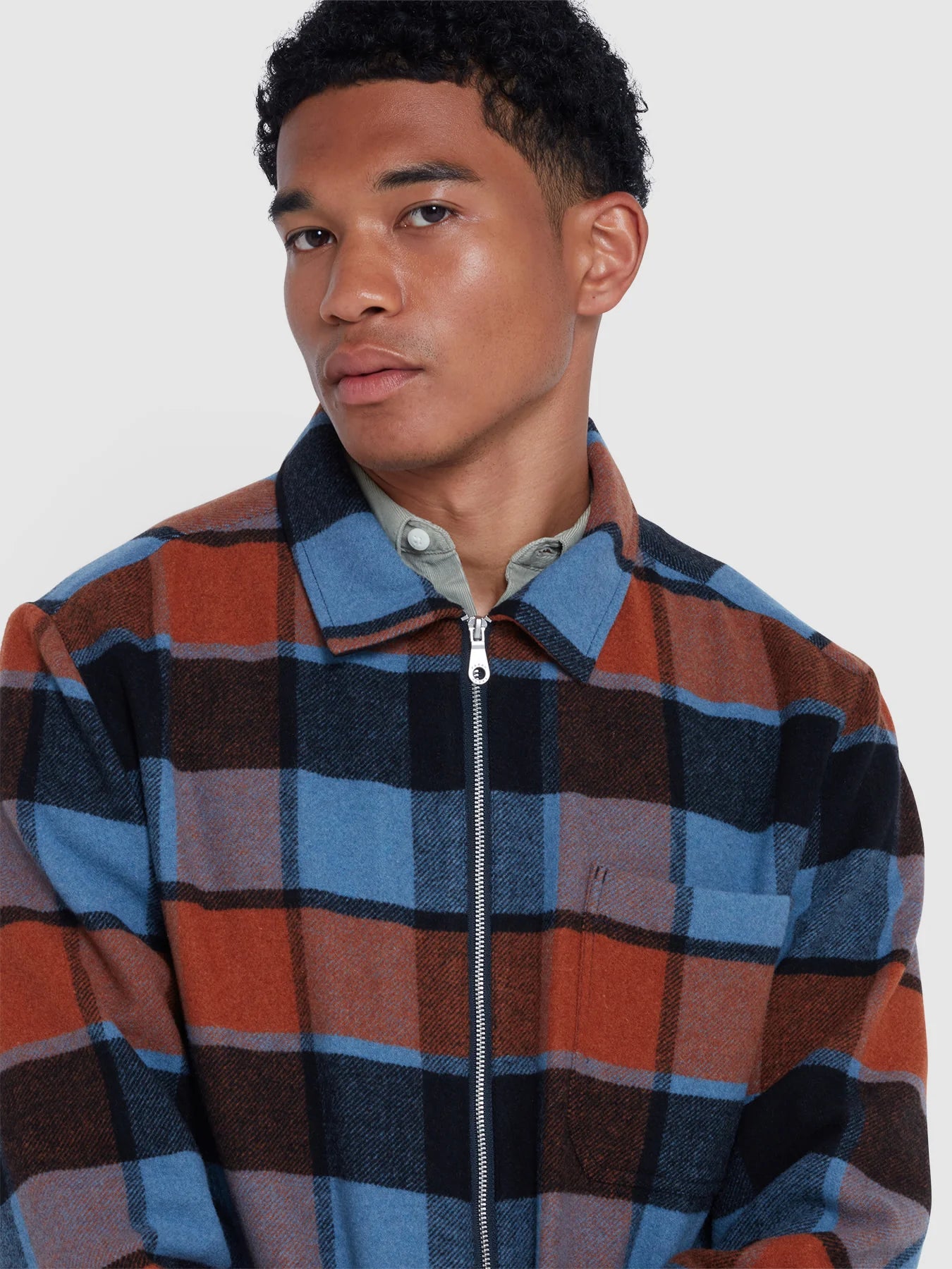 Farah Fulbright Check Overshirt