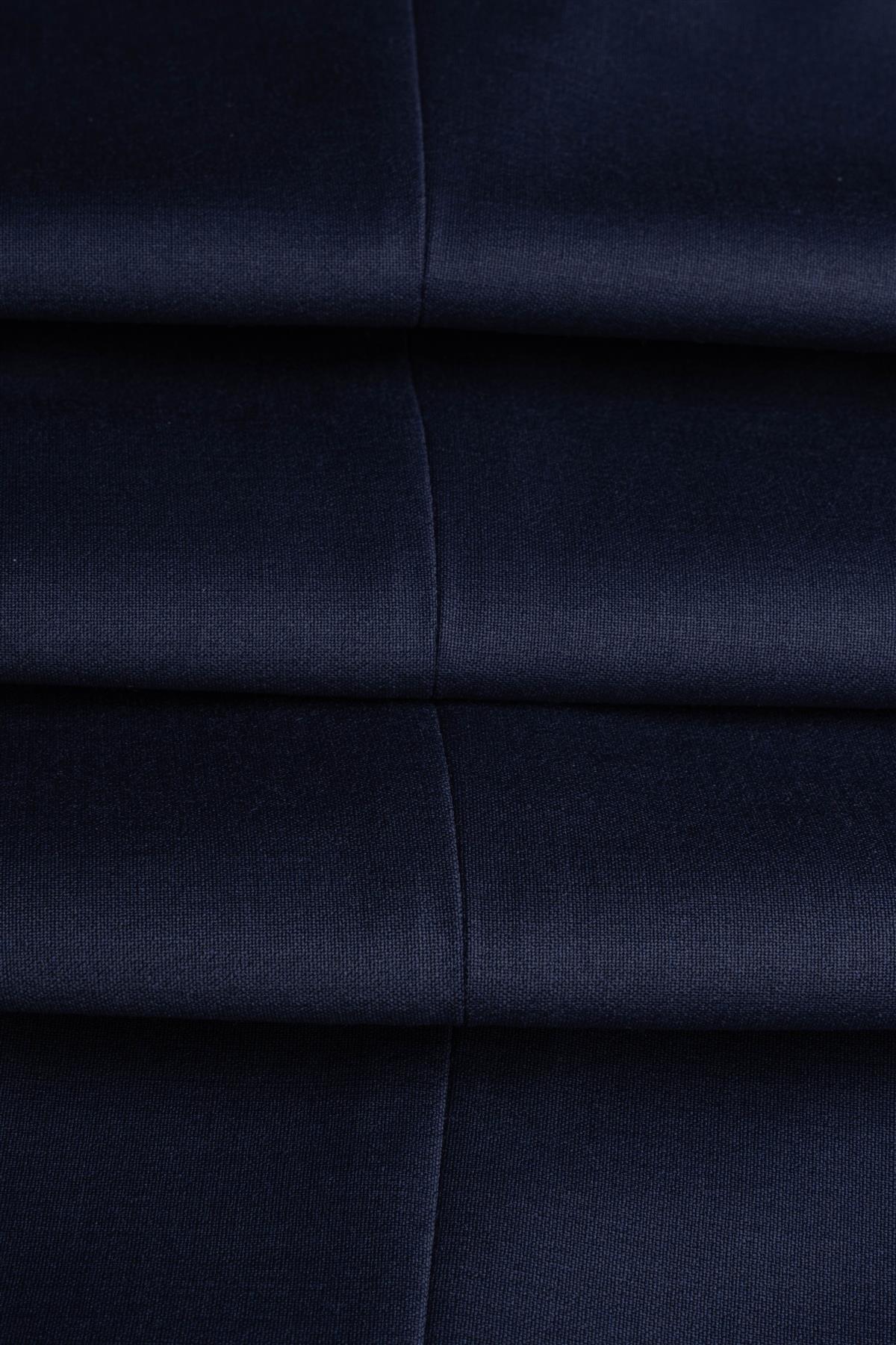 Cavani Bond Wool Rich Navy Trouser