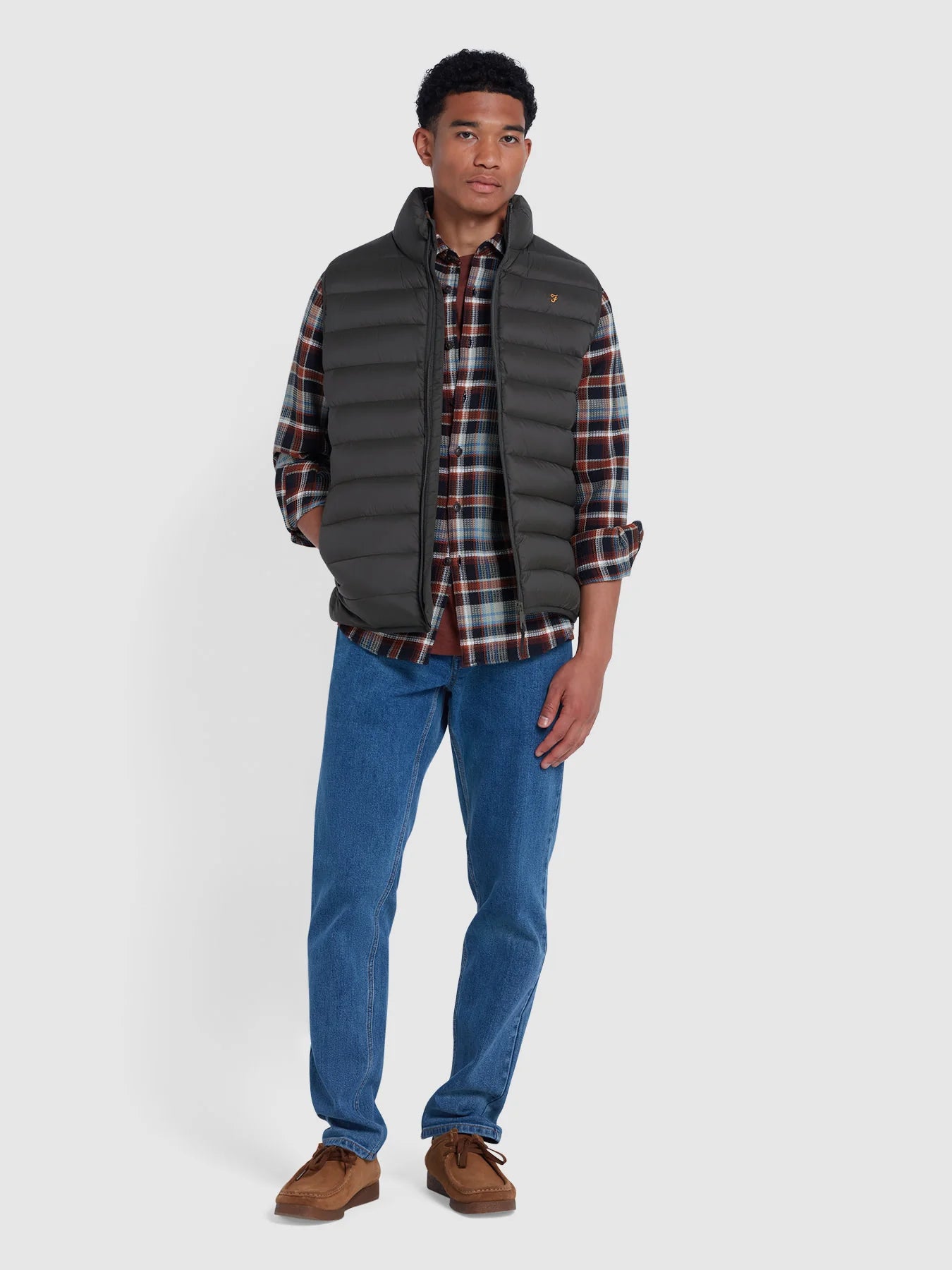 Farah Jerome Causal Fit Check Shirt