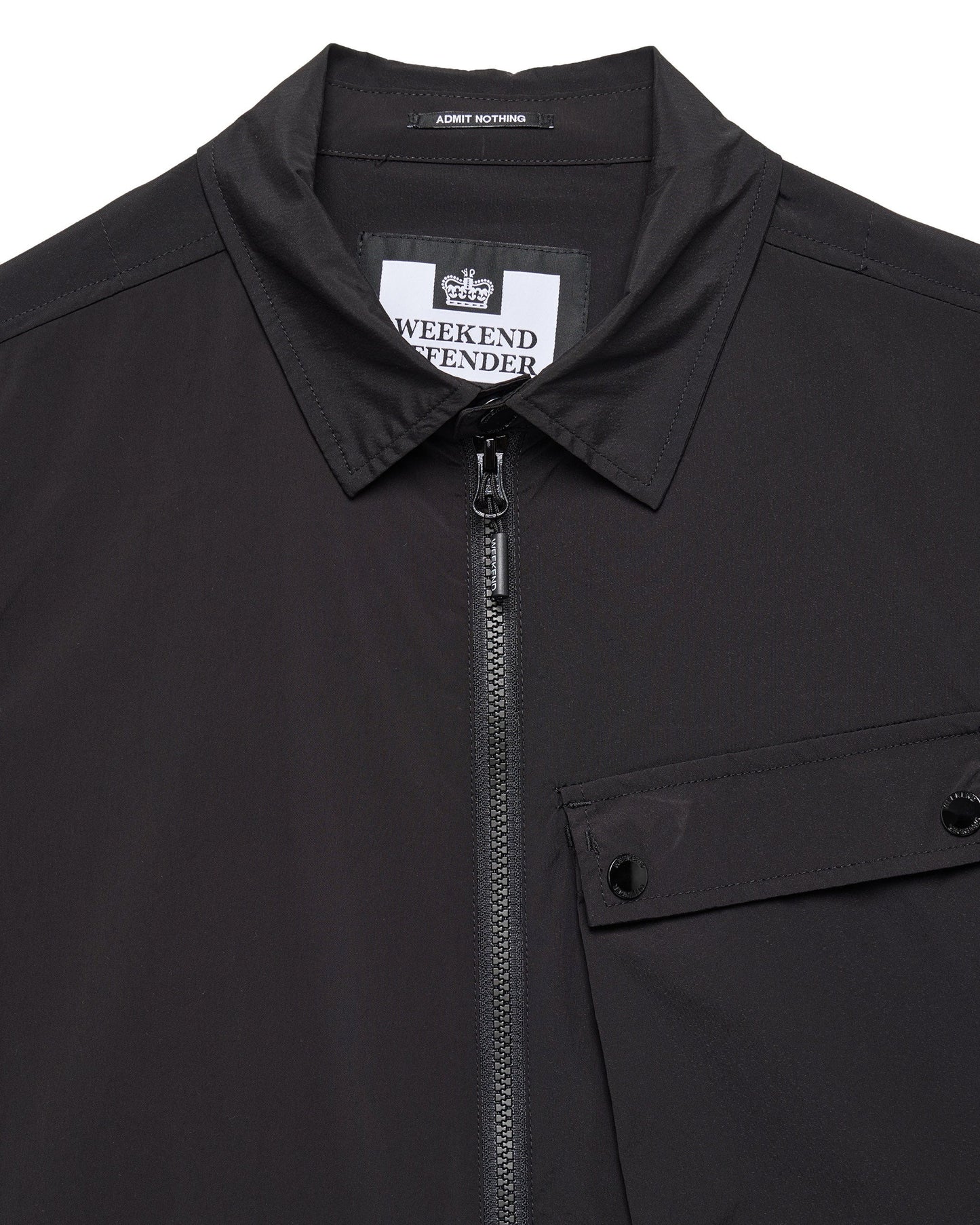 Weekend Offender Southbank Over-Shirt Black