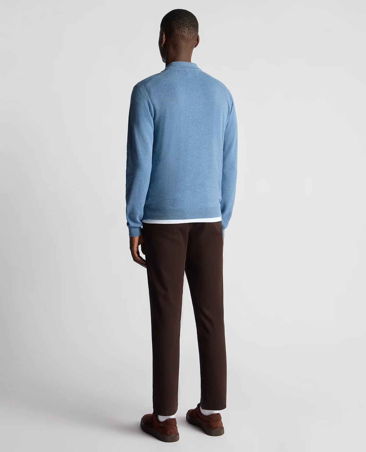 Remus Uomo Relaxed Fit Cotton Knitted Polo