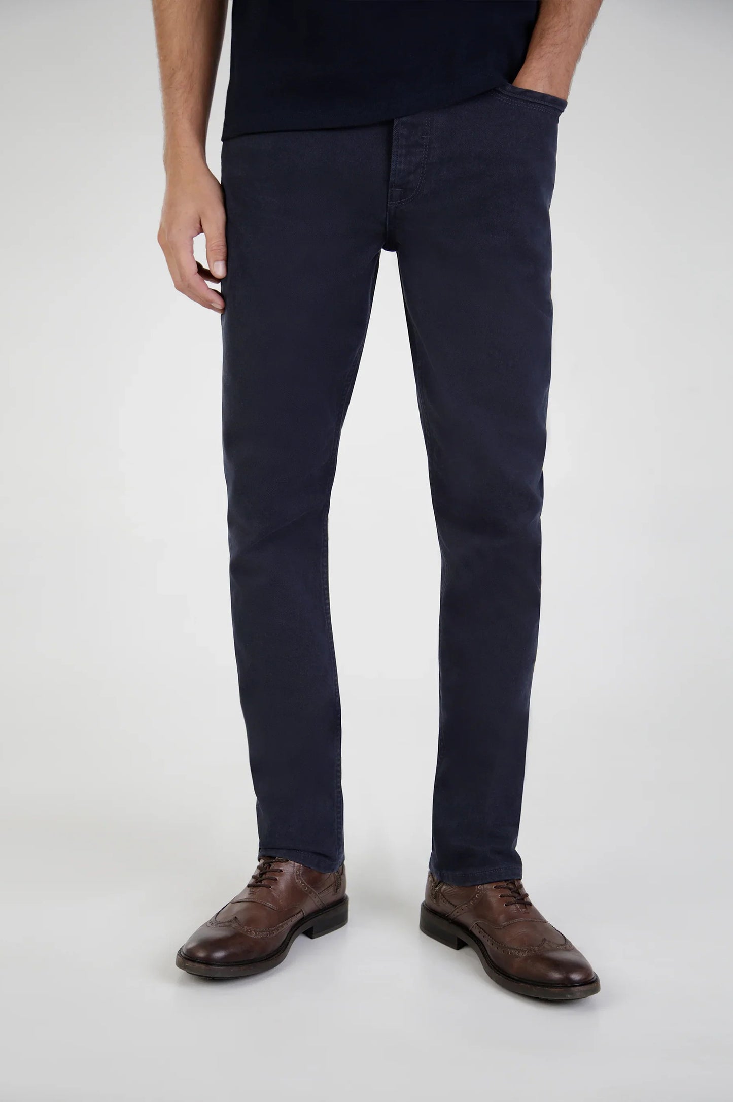 Mish Mash Tapered Fit Huckster Navy Jean