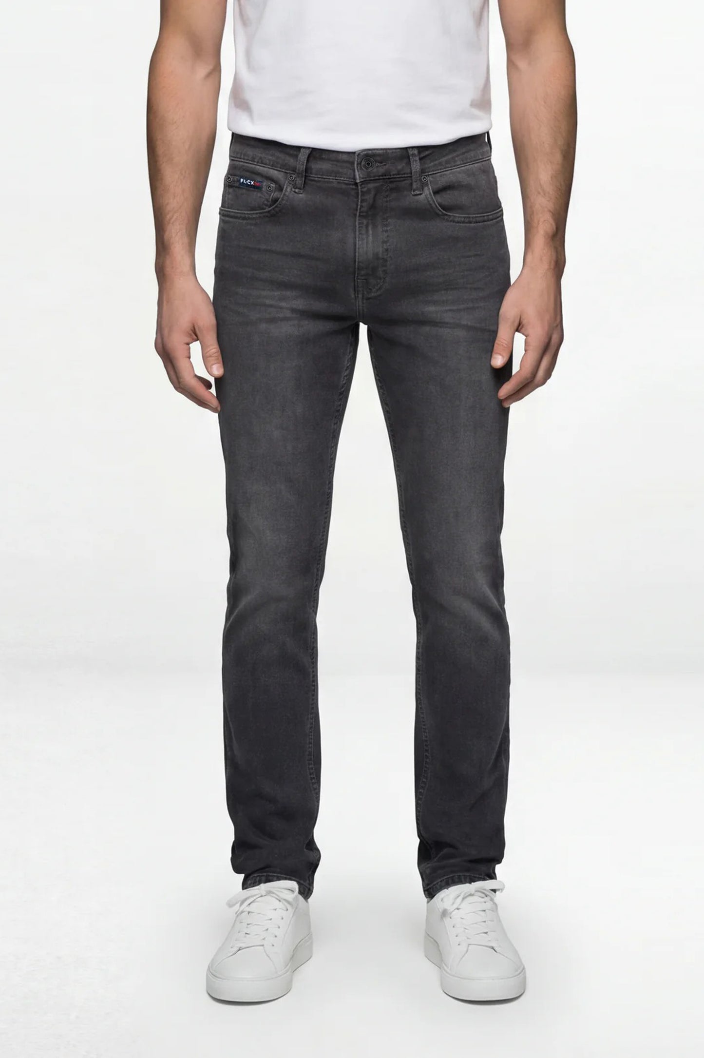 Mish Mash Tapered Fit Flex Active Steel Grey Jean