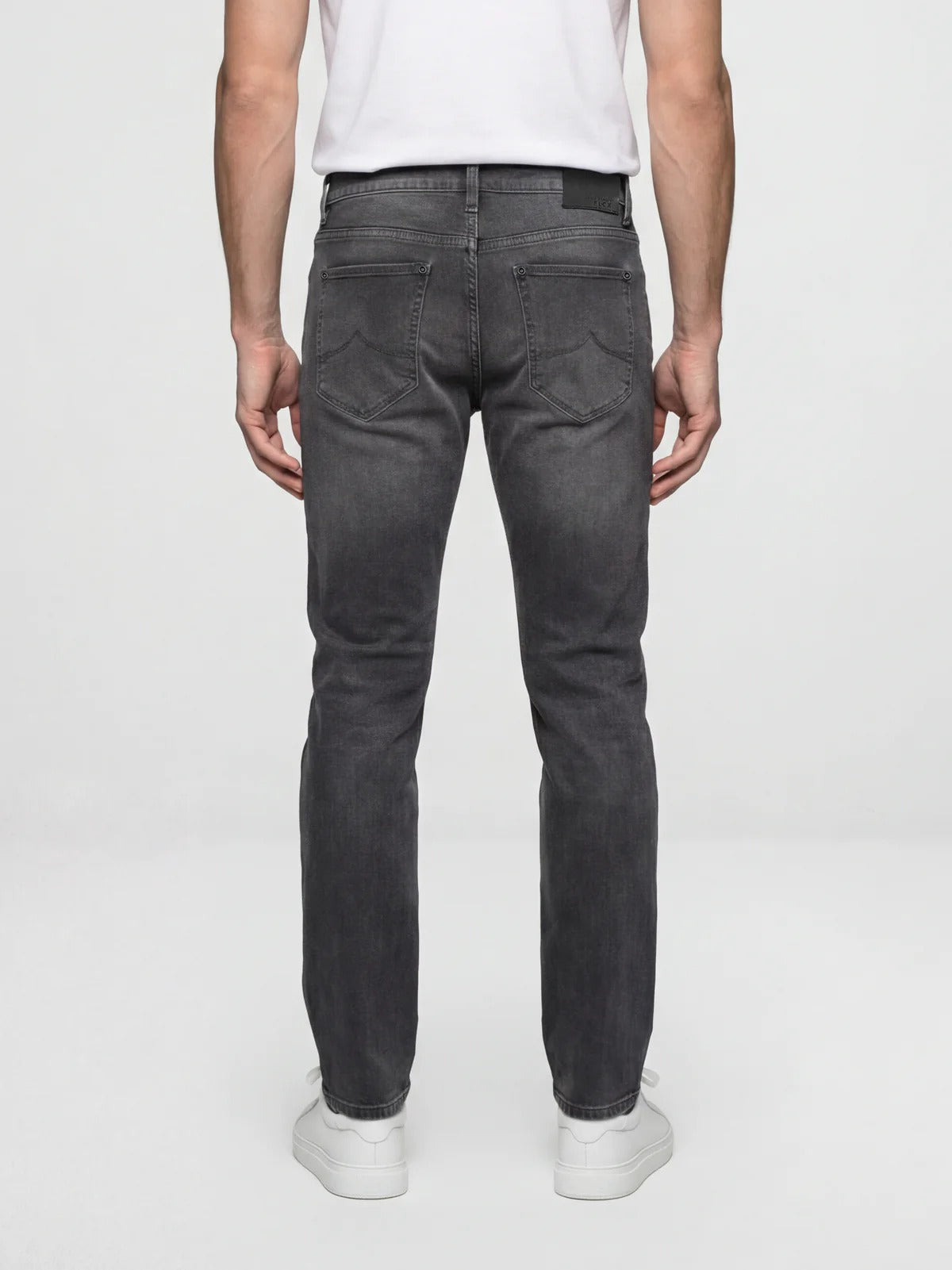 Mish Mash Tapered Fit Flex Active Steel Grey Jean