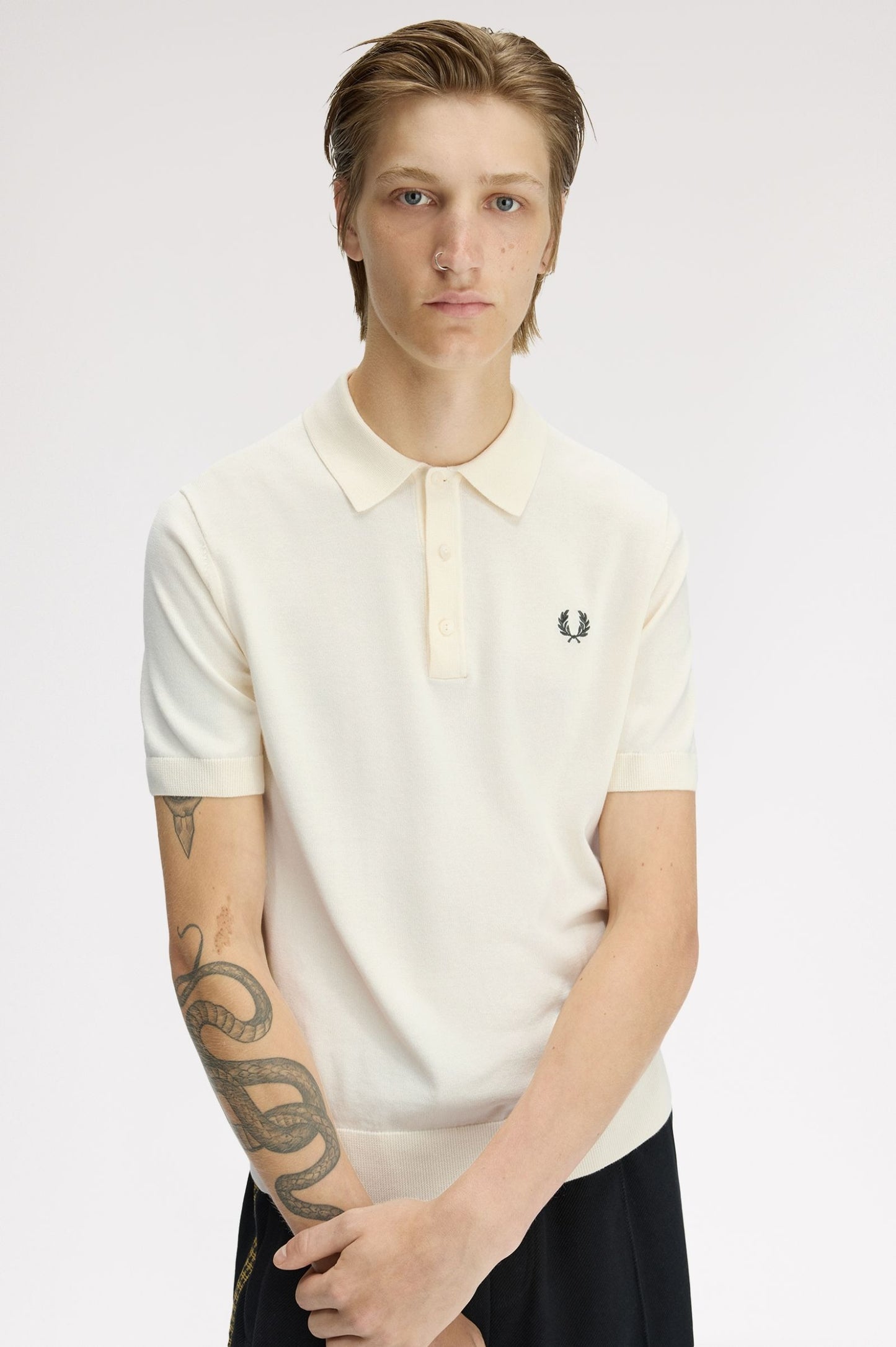 Fred Perry Supima® Cotton Knitted Shirt K9725