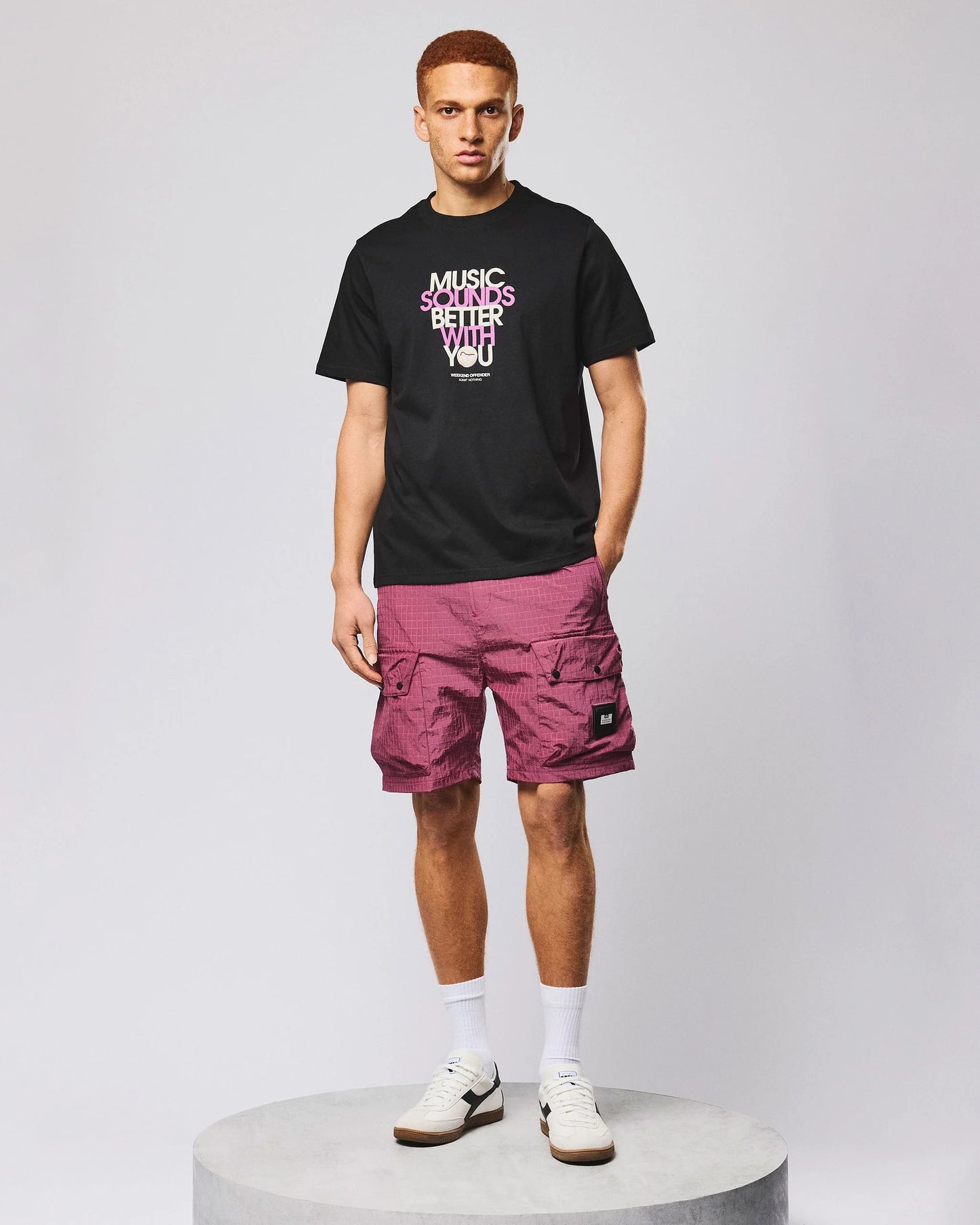 Weekend Offender Bangalter Graphic T-Shirt Black