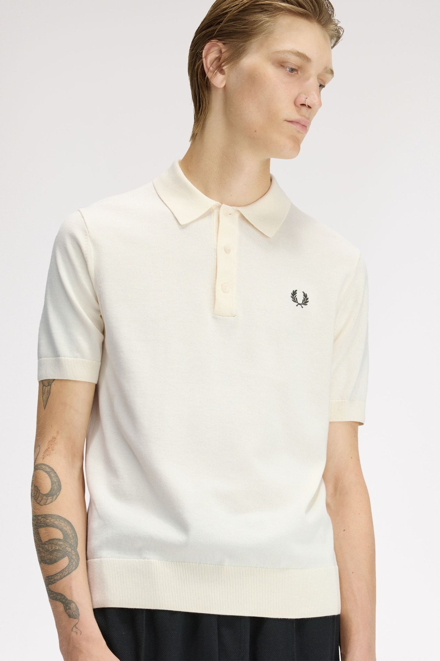 Fred Perry Supima® Cotton Knitted Shirt K9725