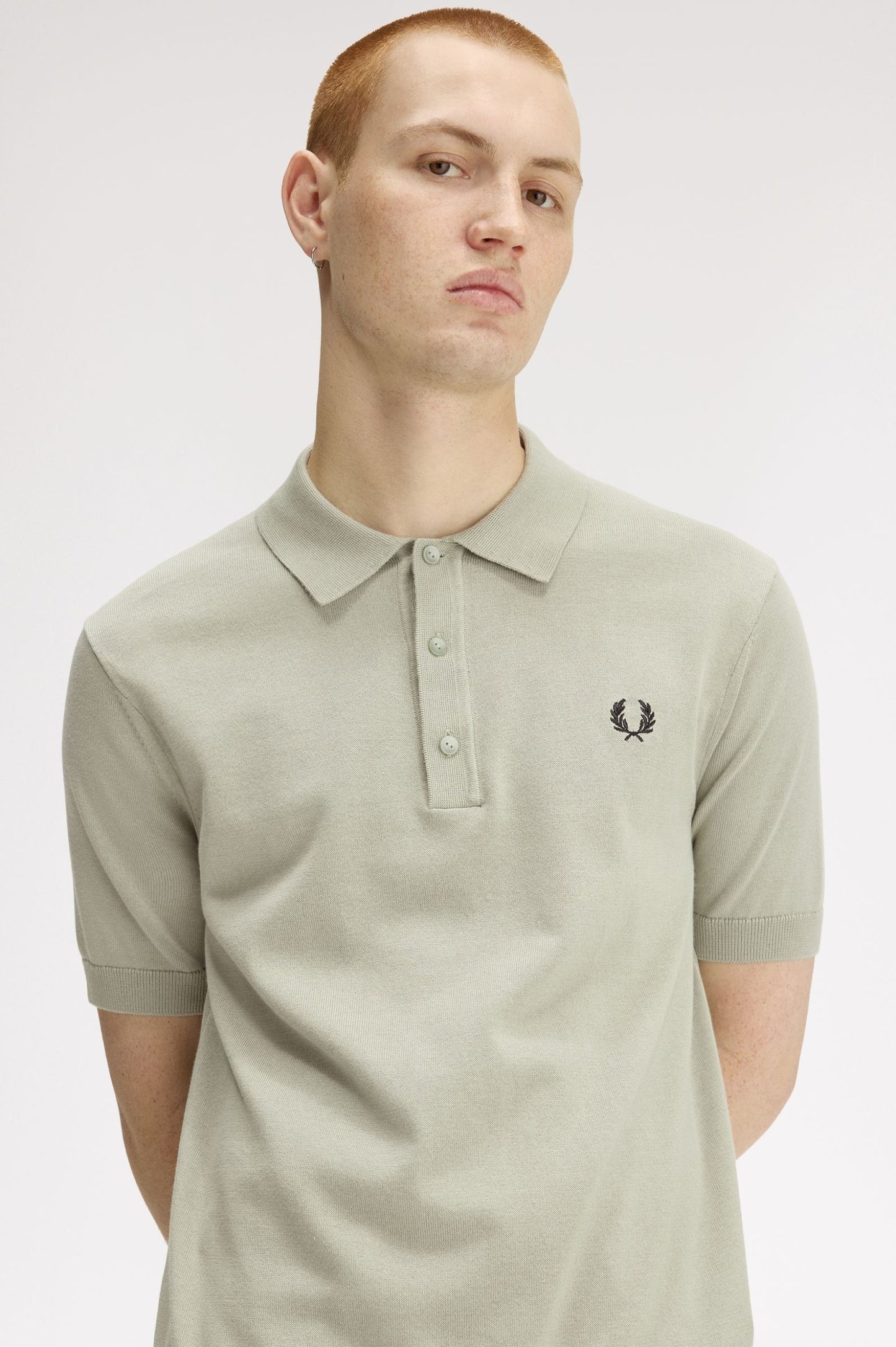 Fred Perry Supima® Cotton Knitted Shirt K9725