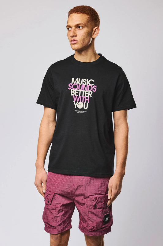 Weekend Offender Bangalter Graphic T-Shirt Black