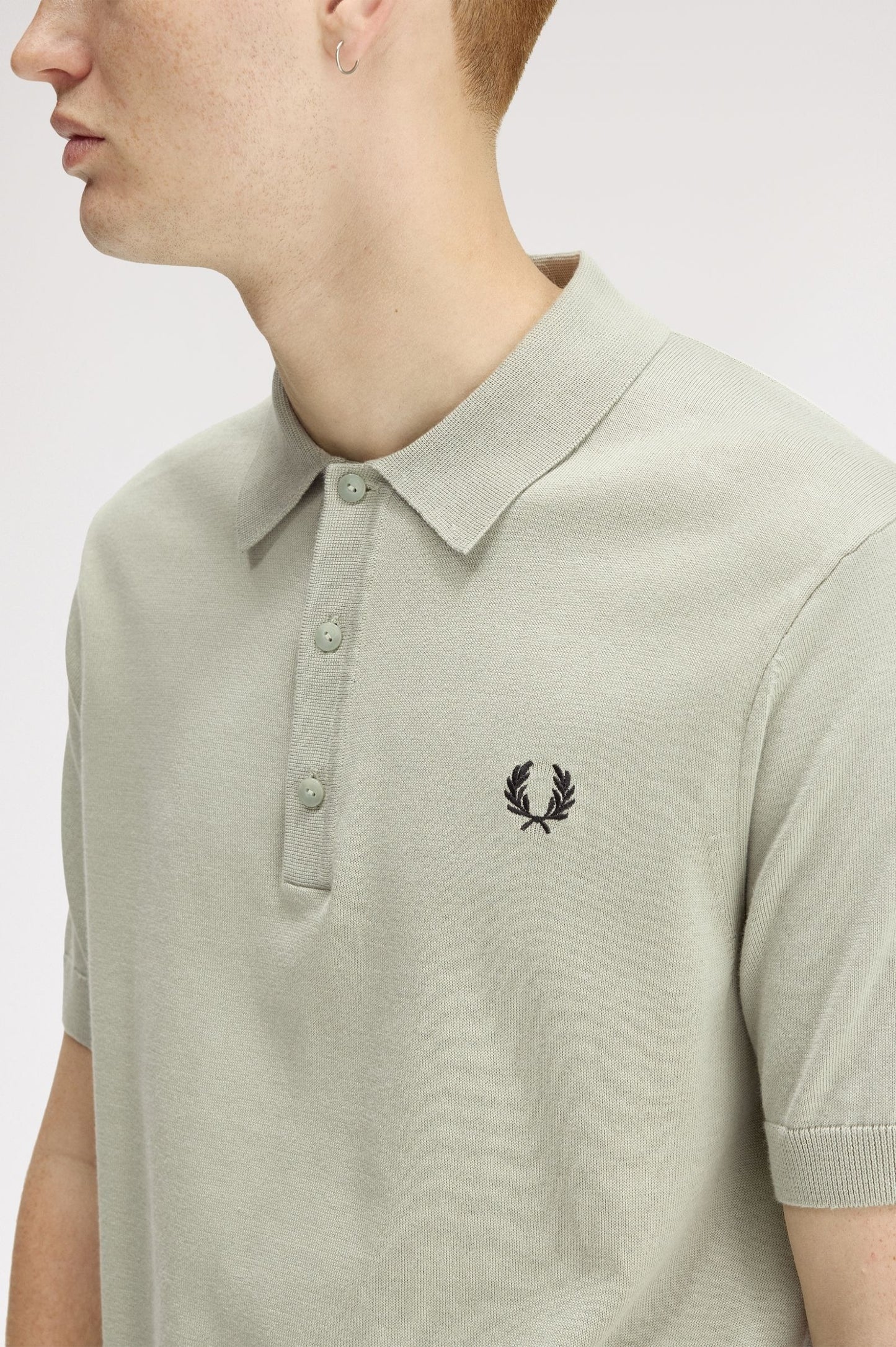 Fred Perry Supima® Cotton Knitted Shirt K9725