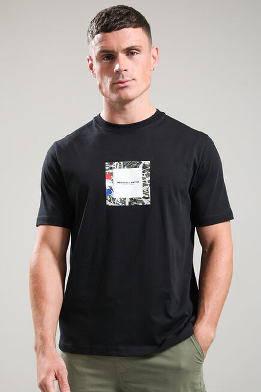 Marshall Artist Adored Box Logo T-Shirt // Black
