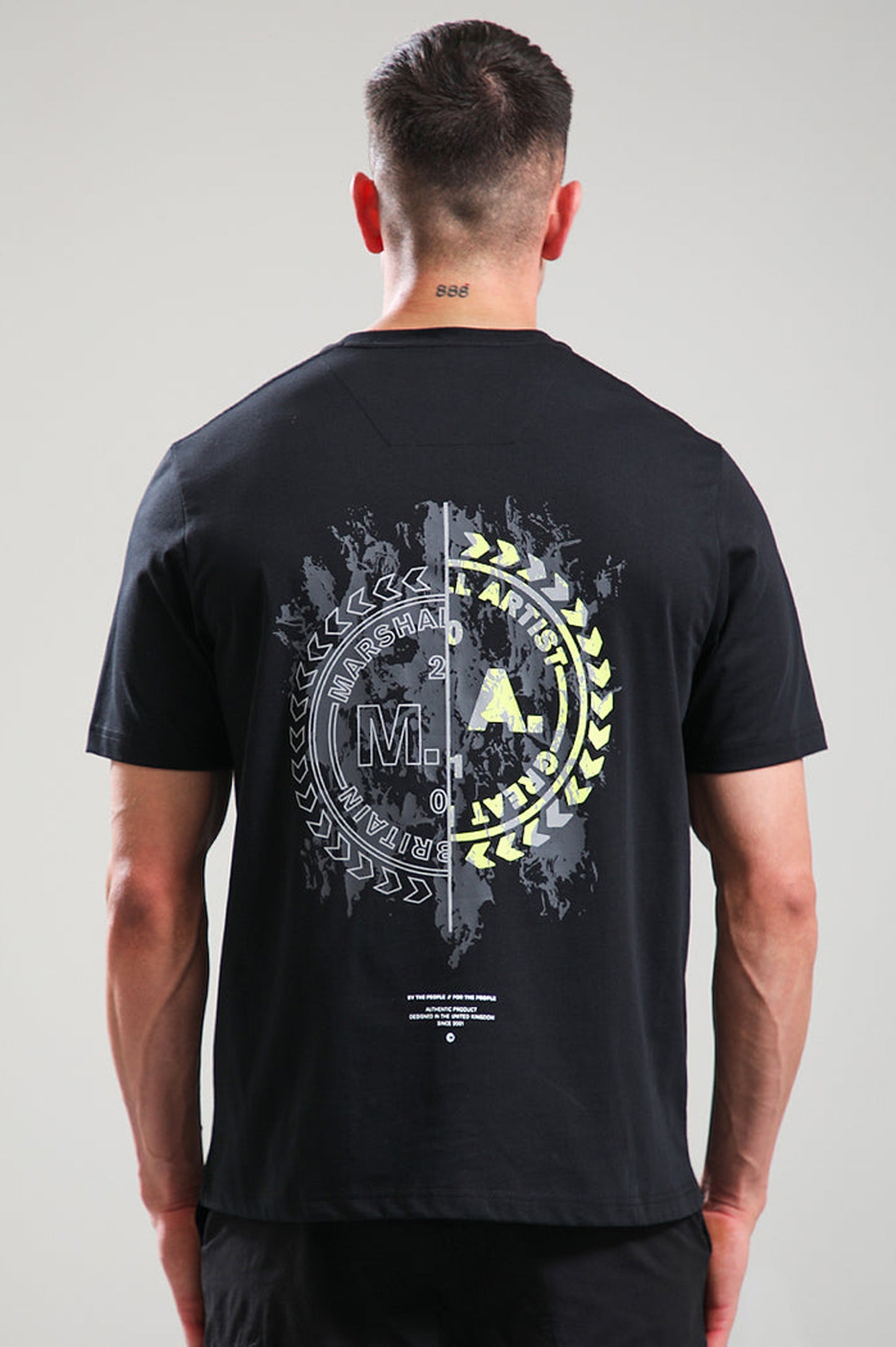 Marshall Artist Photek Back Print T-Shirt // Black