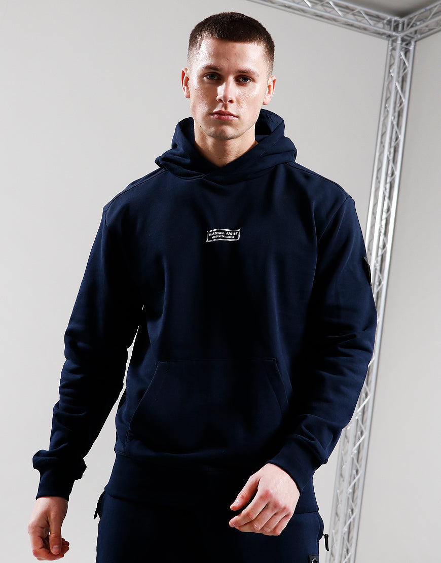 Marshall Artist Siren Oth Box Injection Hoodie // Navy