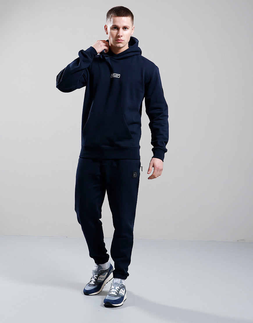 Marshall Artist Siren Oth Box Injection Hoodie // Navy