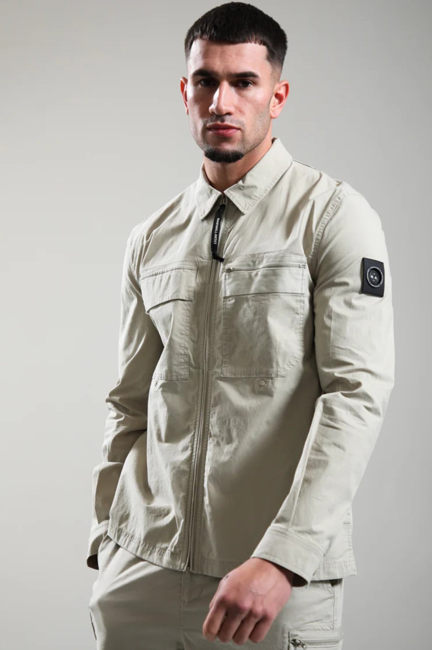 Marshall Artist Vanguard Overshirt // Stone