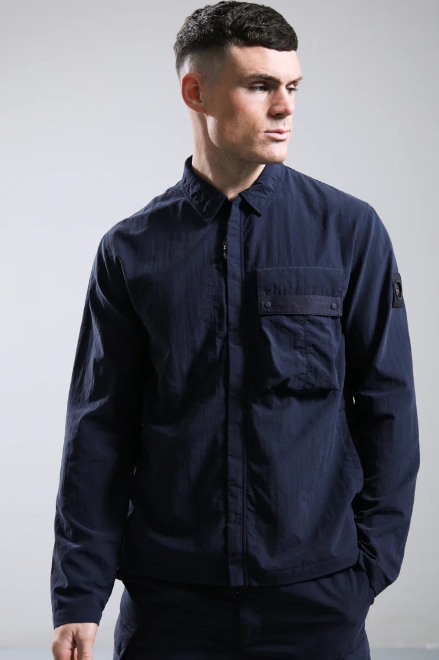 Marshall Artist Woodvale Overshirt // Navy