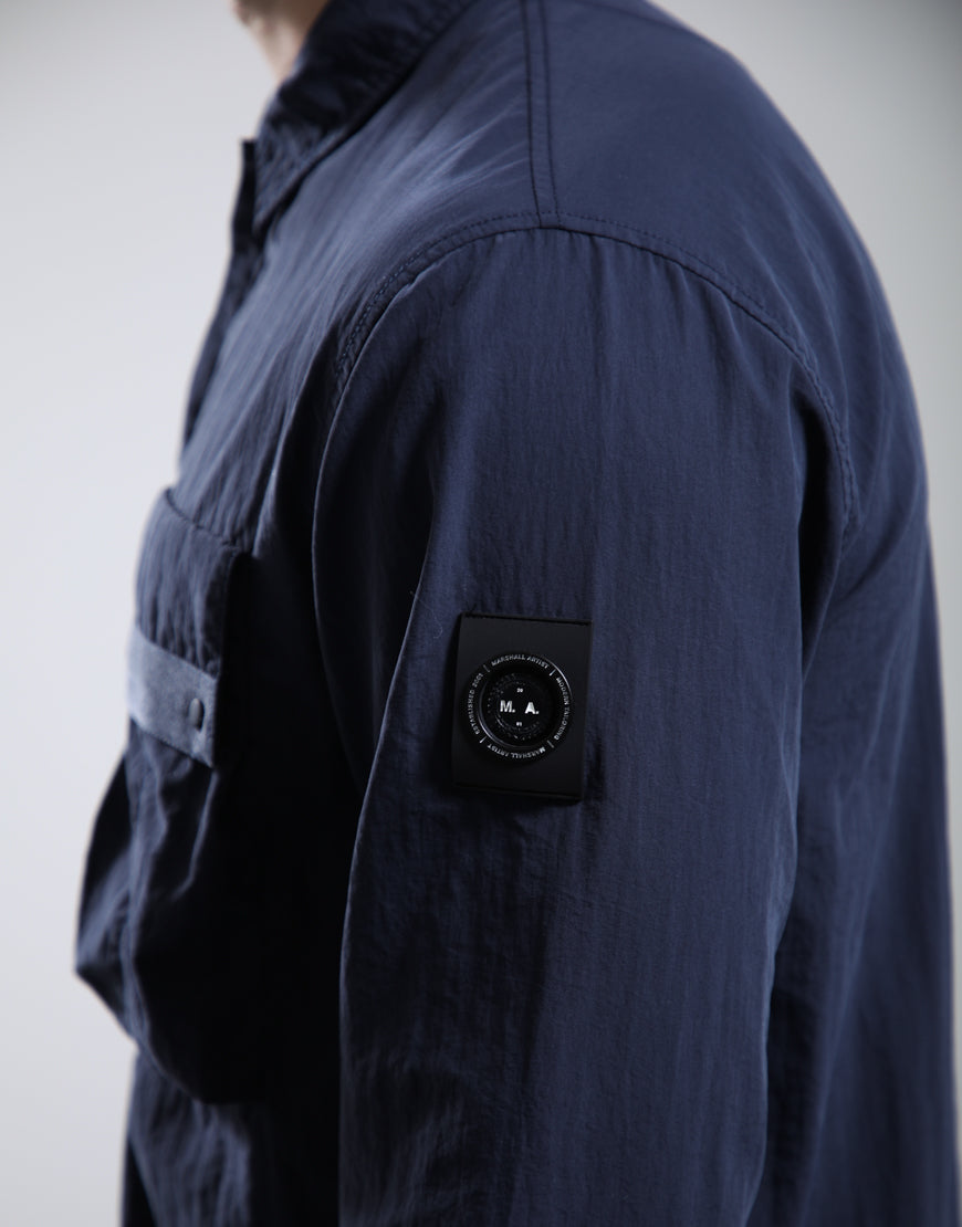 Marshall Artist Woodvale Overshirt // Navy