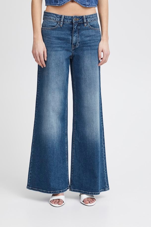 Ichi Ihtwiggy Wide Leg Jeans