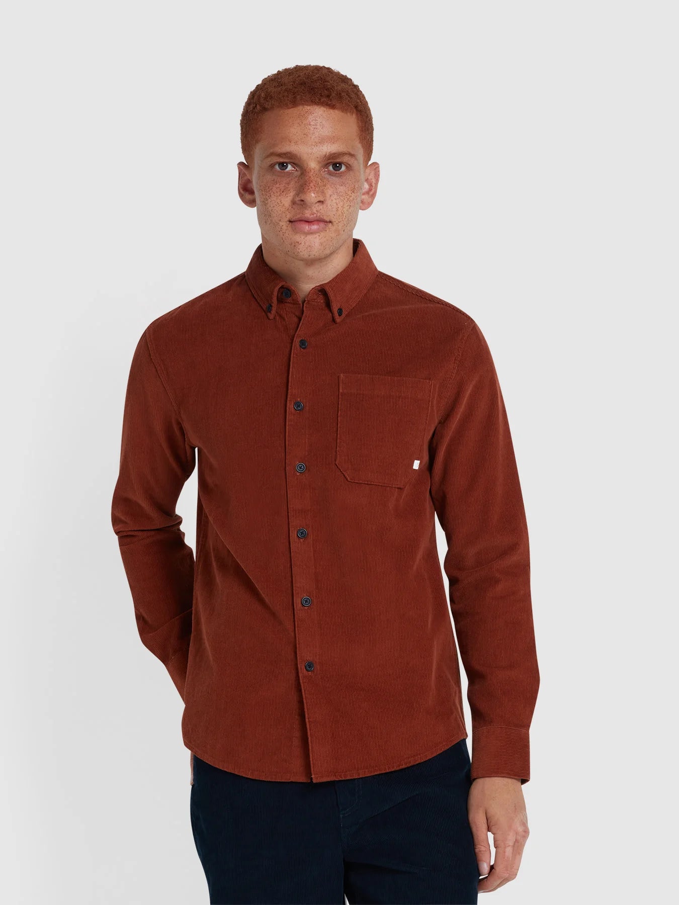 Farah Spencer Casual Fit Corduroy Shirt