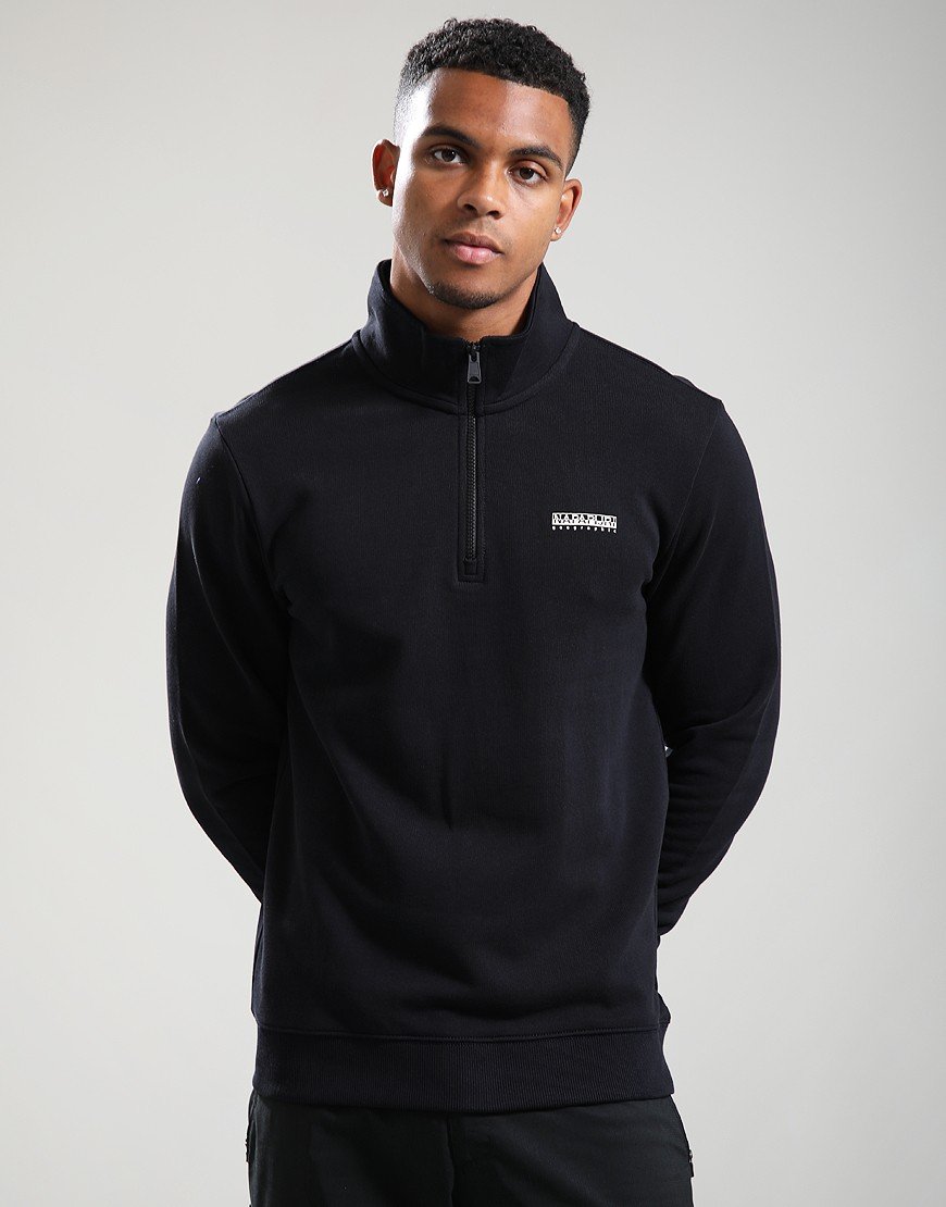 Napapijri B-Small Box Half Zip Black Beauty