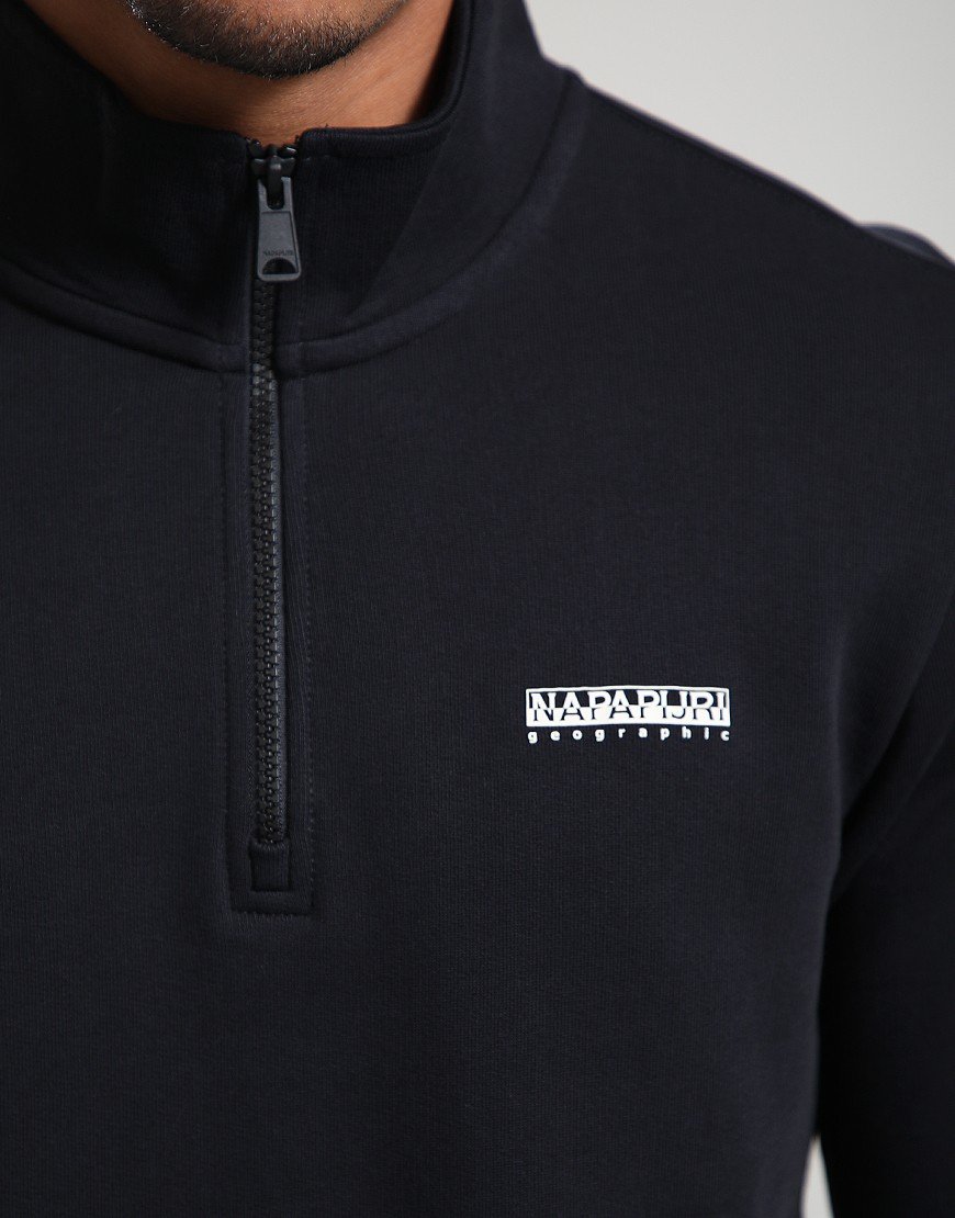 Napapijri B-Small Box Half Zip Black Beauty