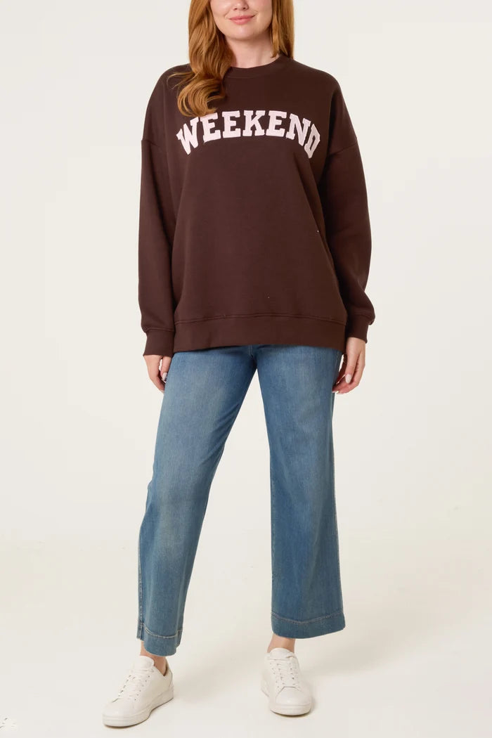 Nova of London Weekend Cosy Cotton Sweatshirt