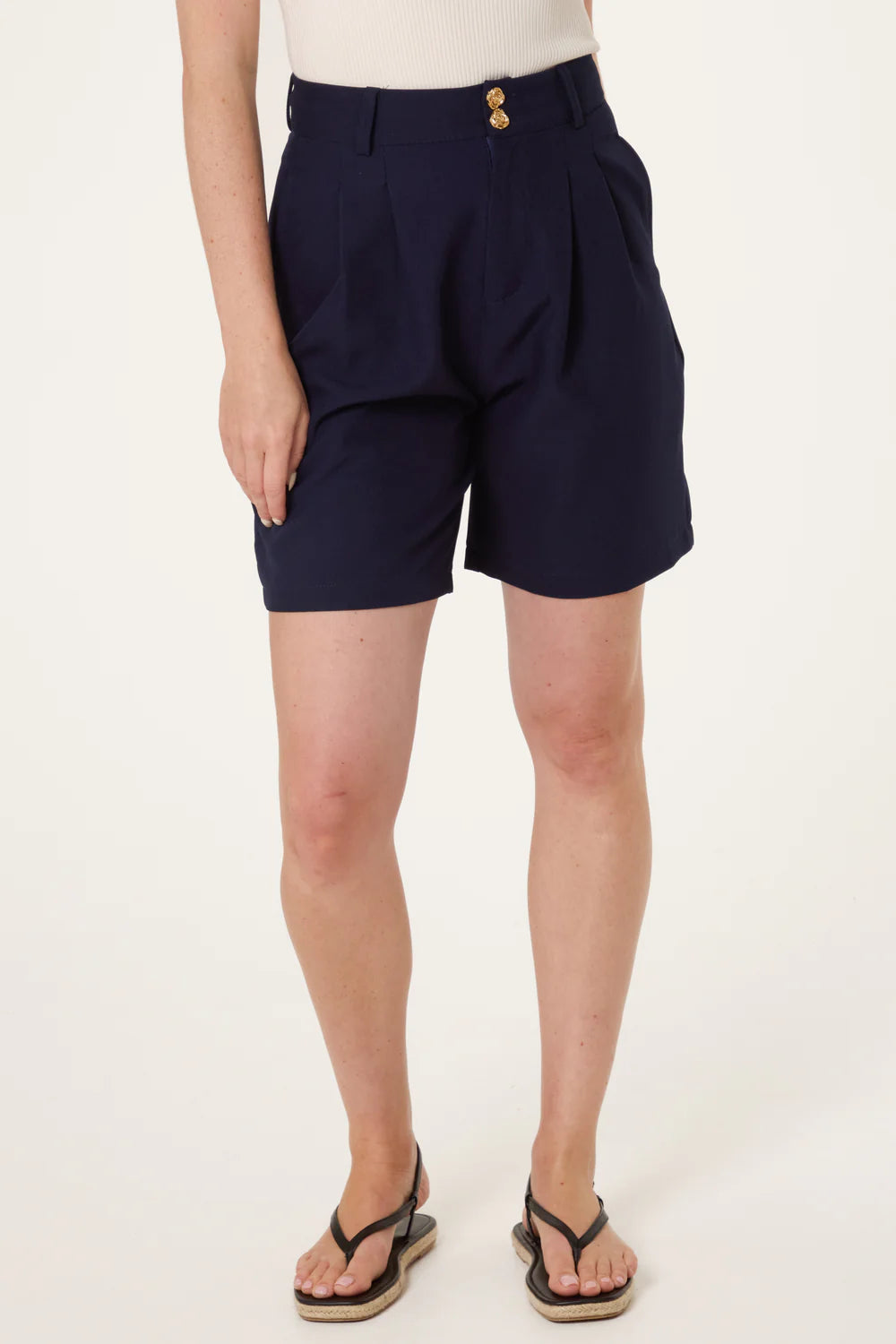 Nova of London High Waisted Tailored Shorts