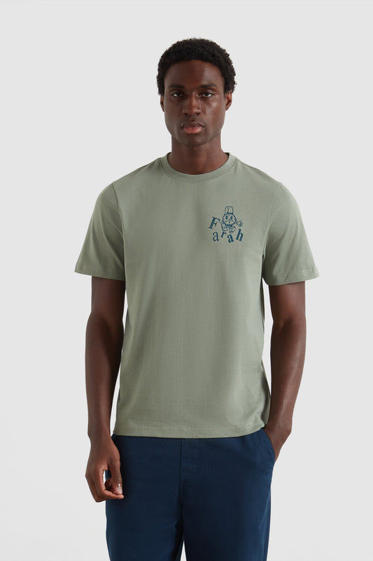 Farah Marcham Graphic T-Shirt In Tarragon Green