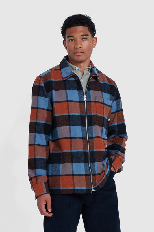 Farah Fulbright Check Overshirt