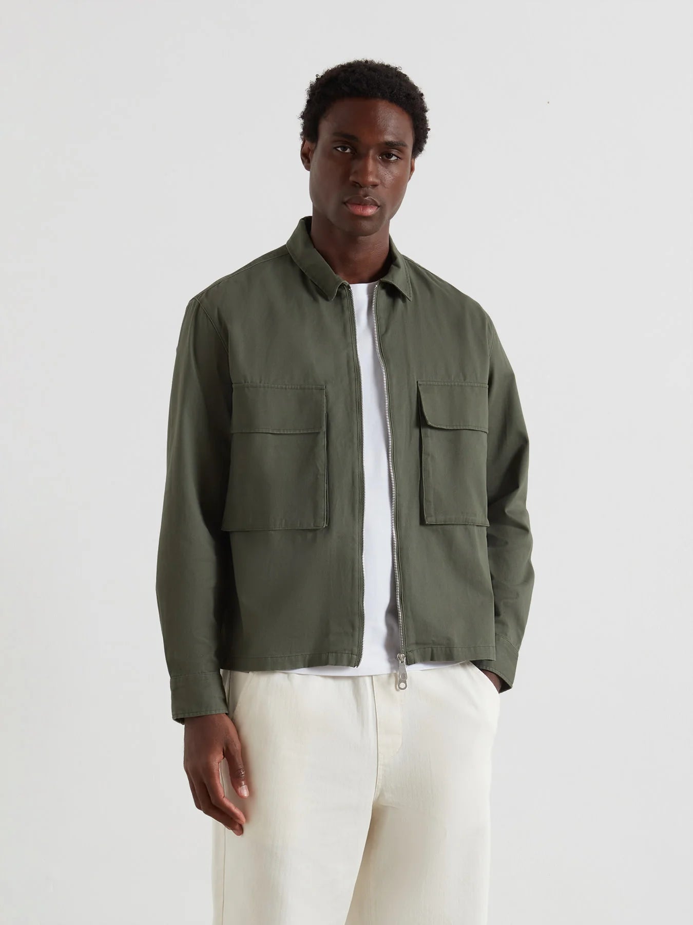 Farah Murphy Zipped Overshirt