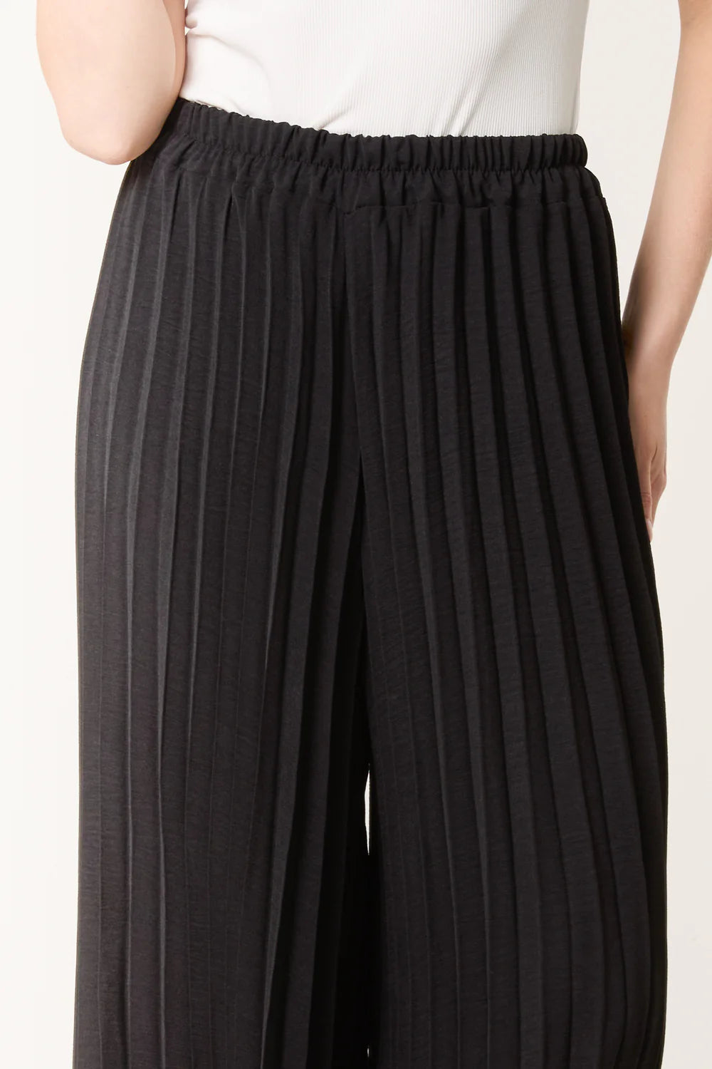 Nova of London Wide Leg Plisse Trousers