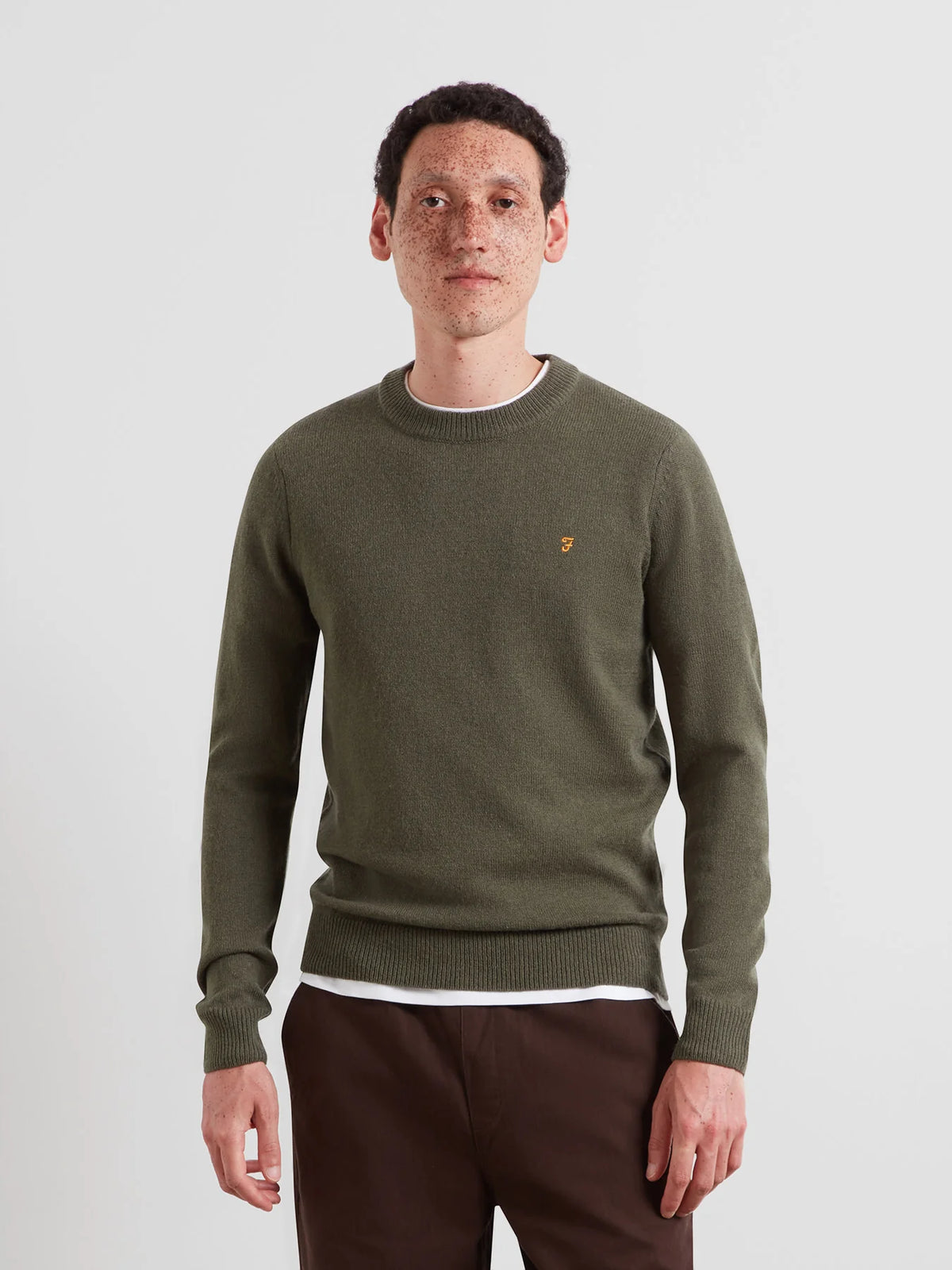 Farah Maidstone Lambswool Sweater