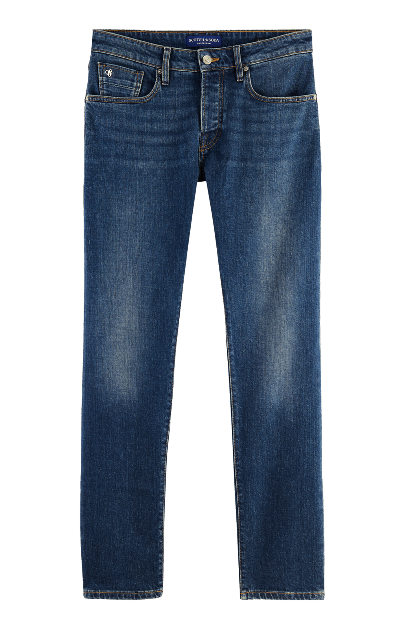 Scotch and Soda Ralston regular slim fit organic cotton jeans