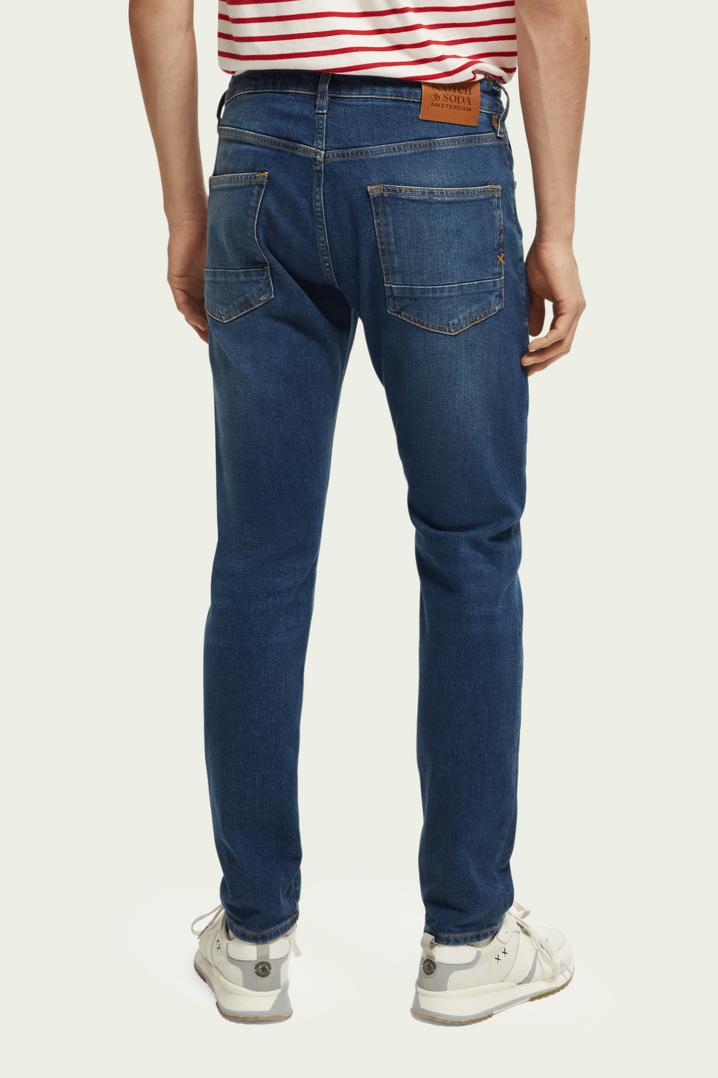 Scotch and Soda Ralston regular slim fit organic cotton jeans