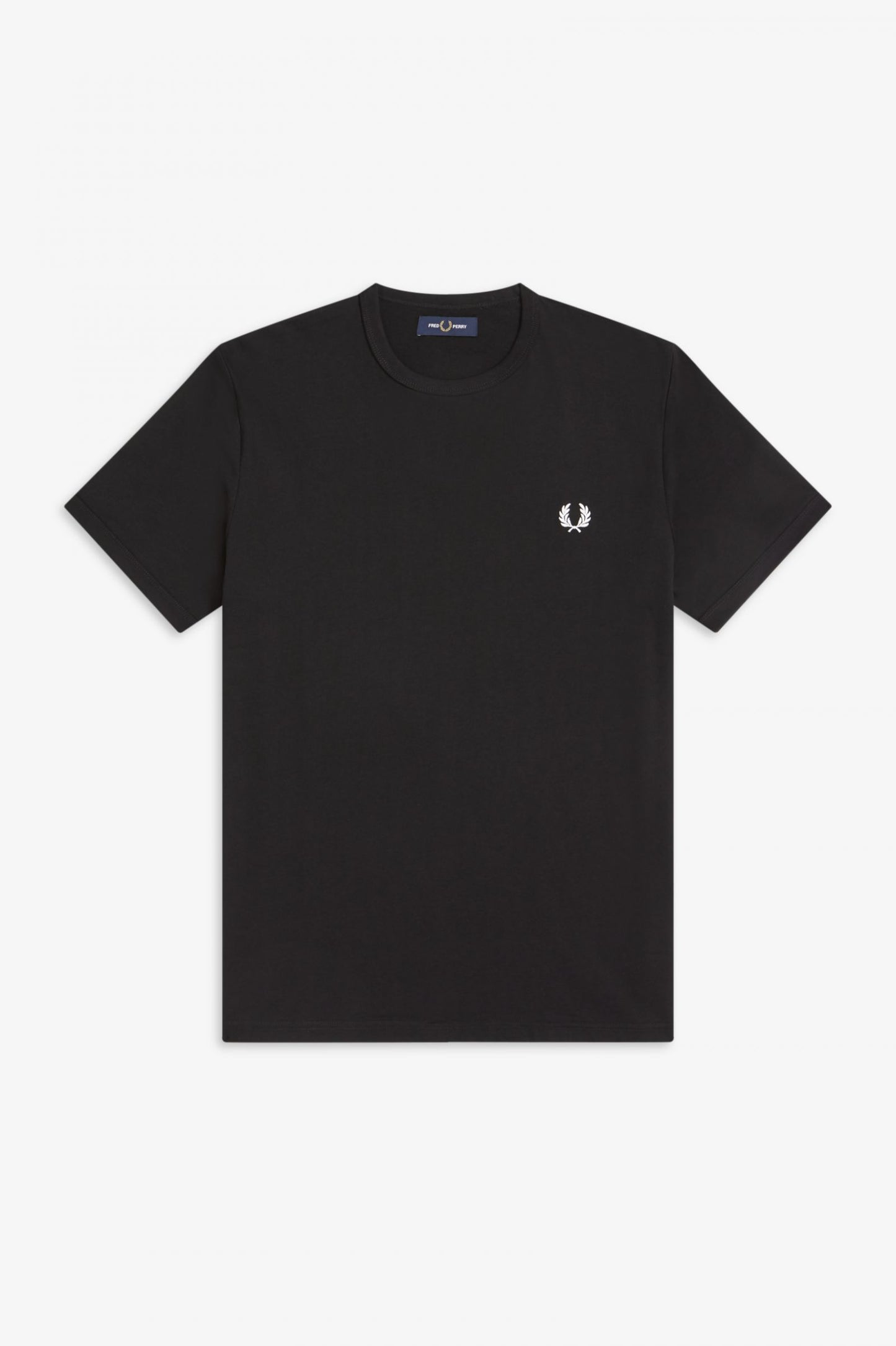 Fred Perry Ringer T-Shirt Blk M3519