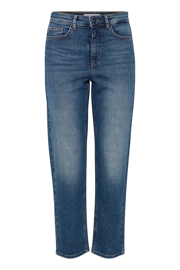 Ichi Twiggyih Raven Jeans Medium Blue