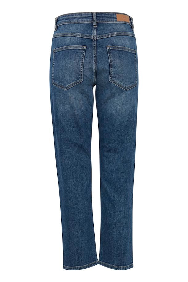 Ichi Twiggyih Raven Jeans Medium Blue