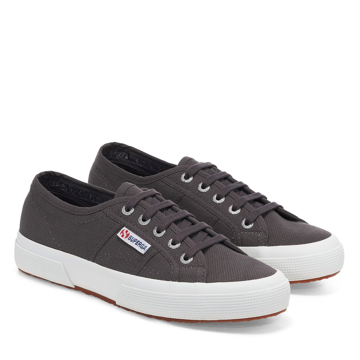 Superga Classic Dark Grey Iron Womens Trainers
